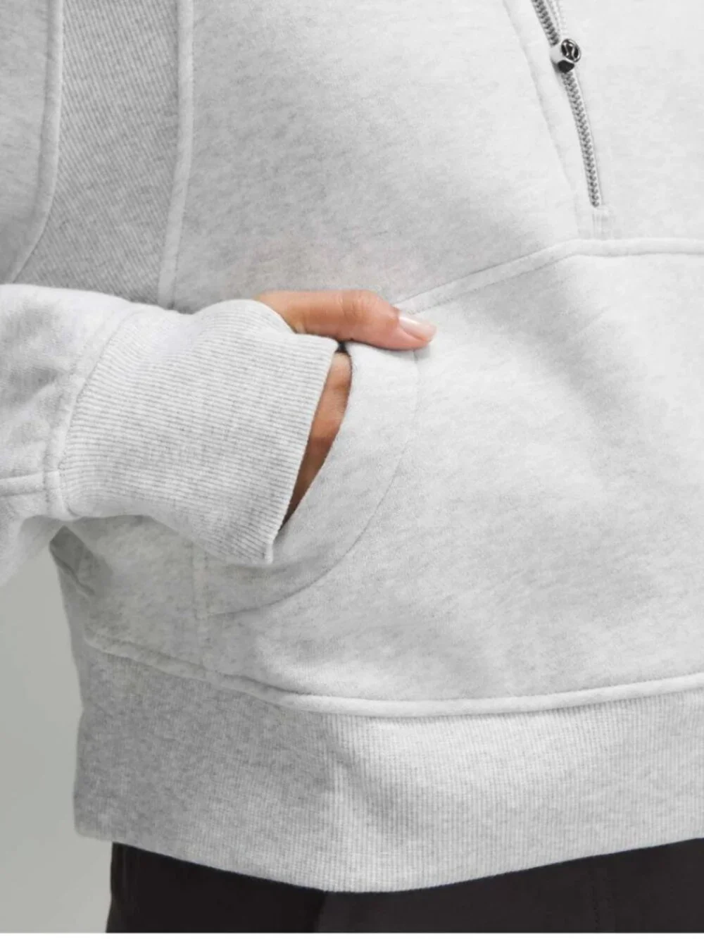 Lululemon Scuba Oversized Funnel-Neck Half Zip